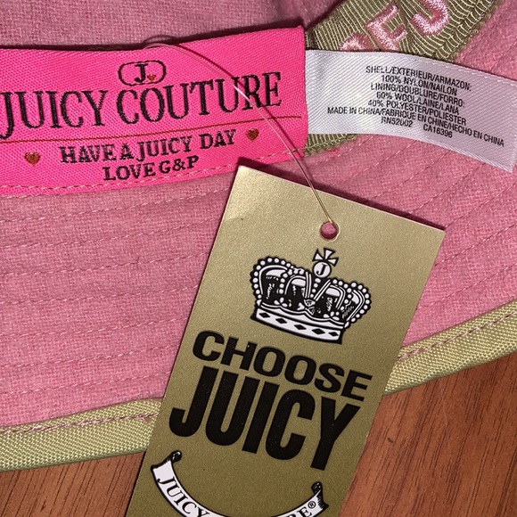 NWT Original Juicy Couture Bucket Hat - Picture 4 of 4